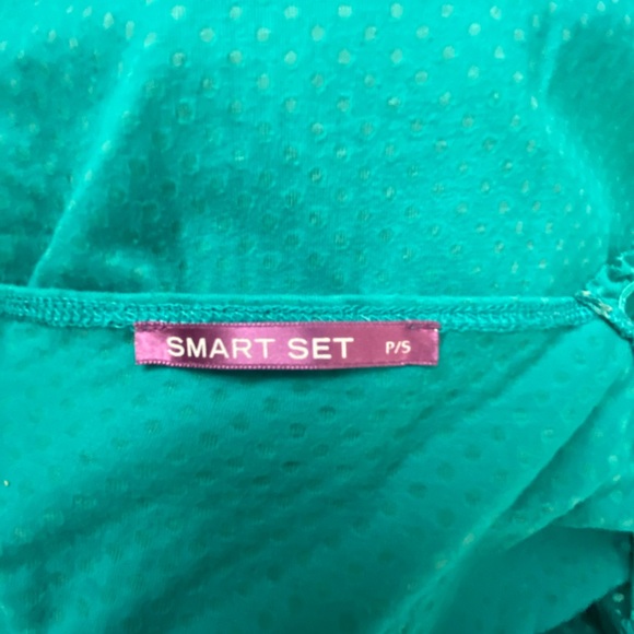 Mint blue-Green / Turquoise Polkadot Camisole - Picture 3 of 4